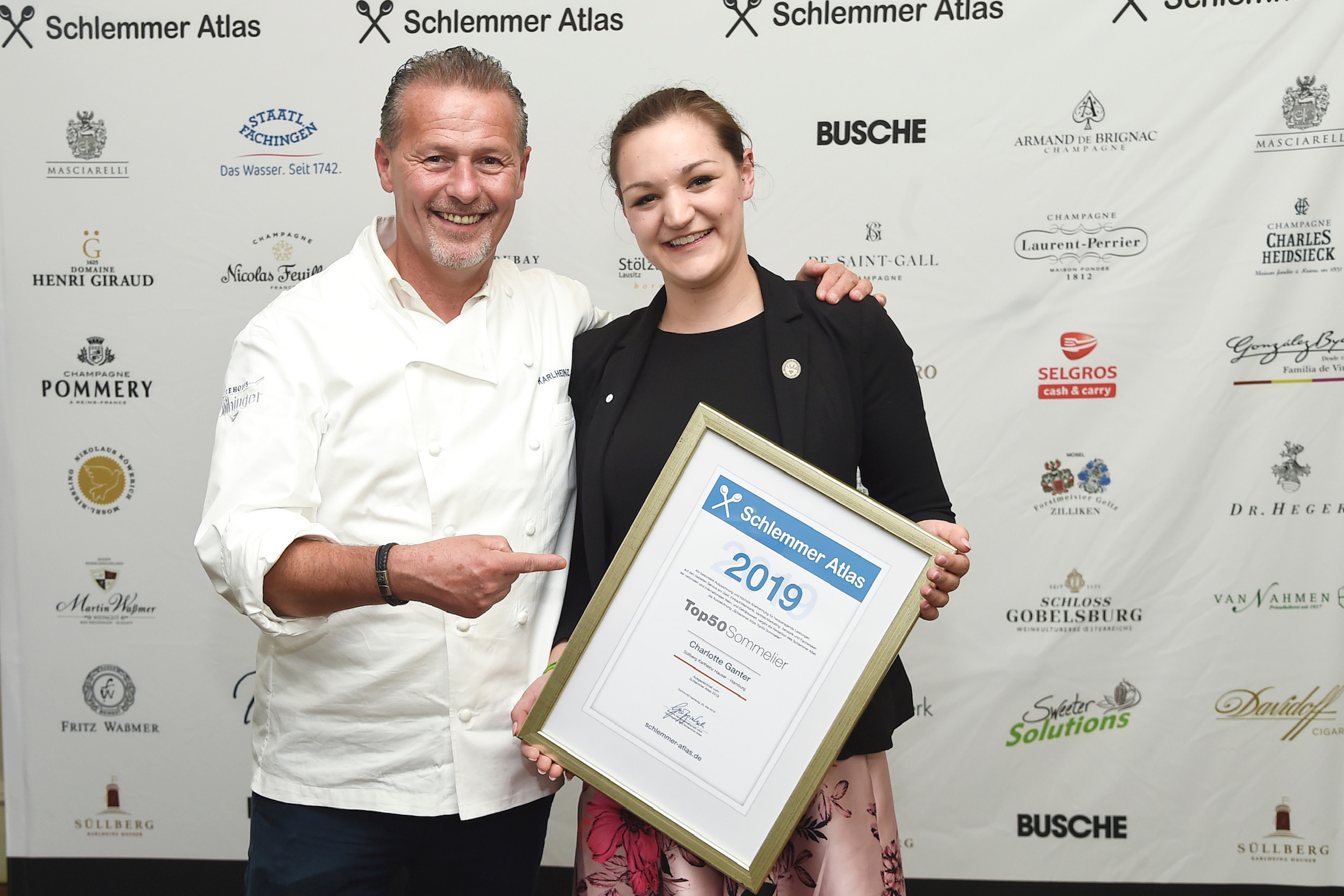„Busche Branchentreff “ –  Top 50 Sommeliers im Hotel Suellberg in Hamburg am 20.05.2019